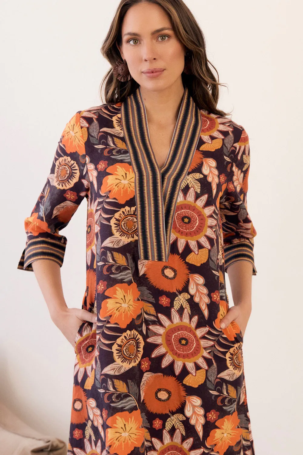 Tia Tunic Dress in Abigail Smart Design