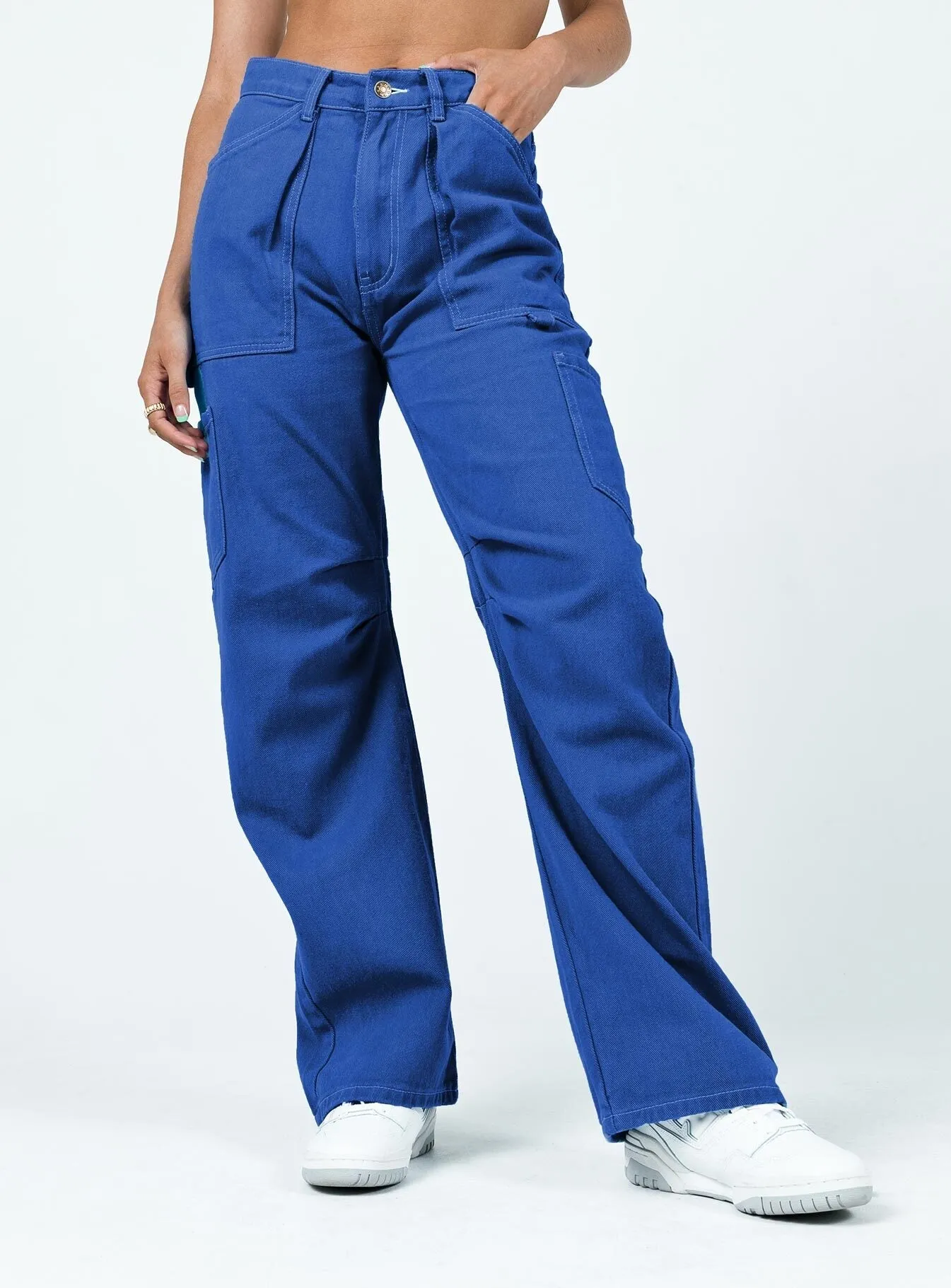 Miami Vice Pants Blue Favorite Basic