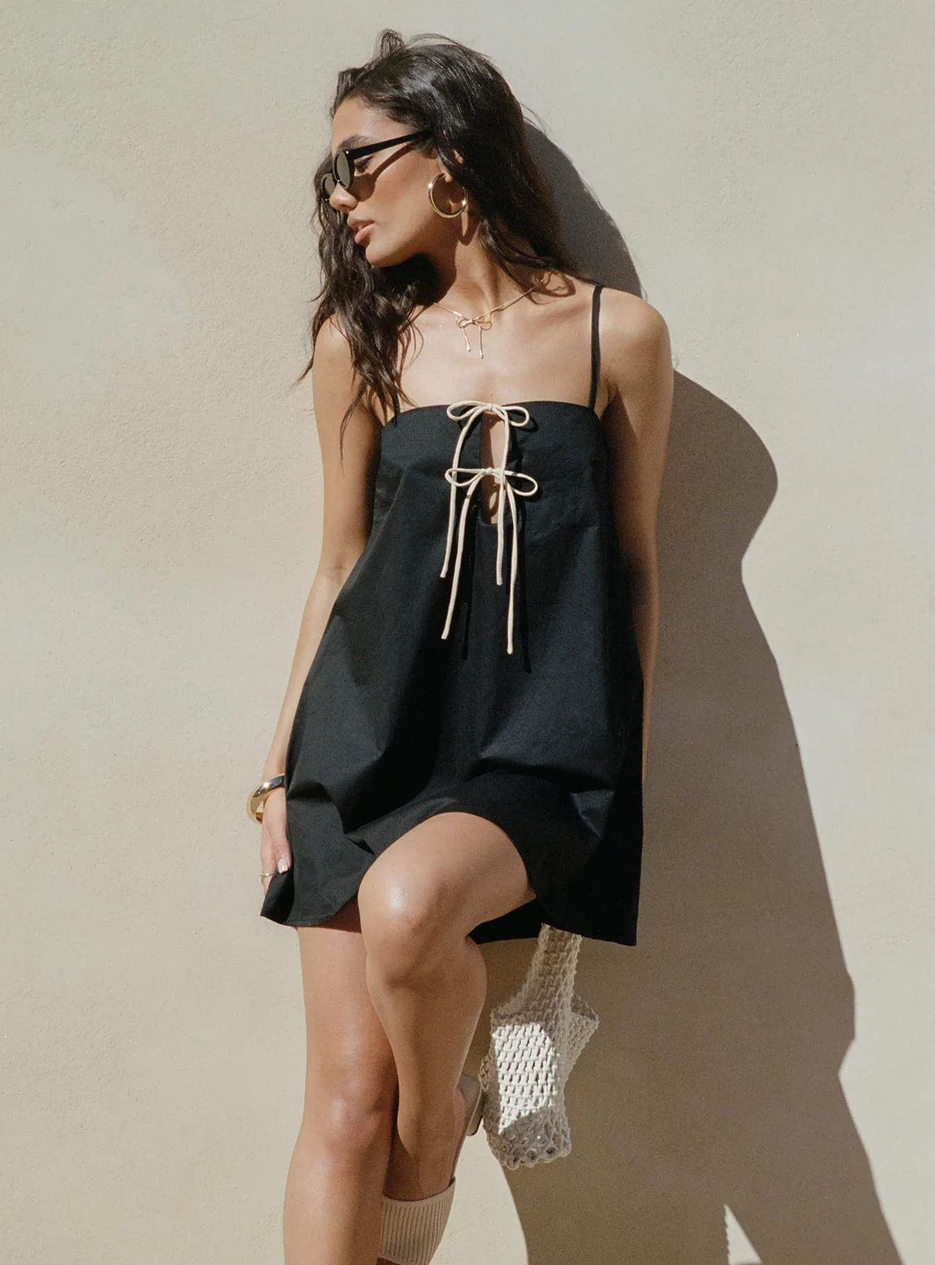City Star Belong Together Mini Dress Black Tall