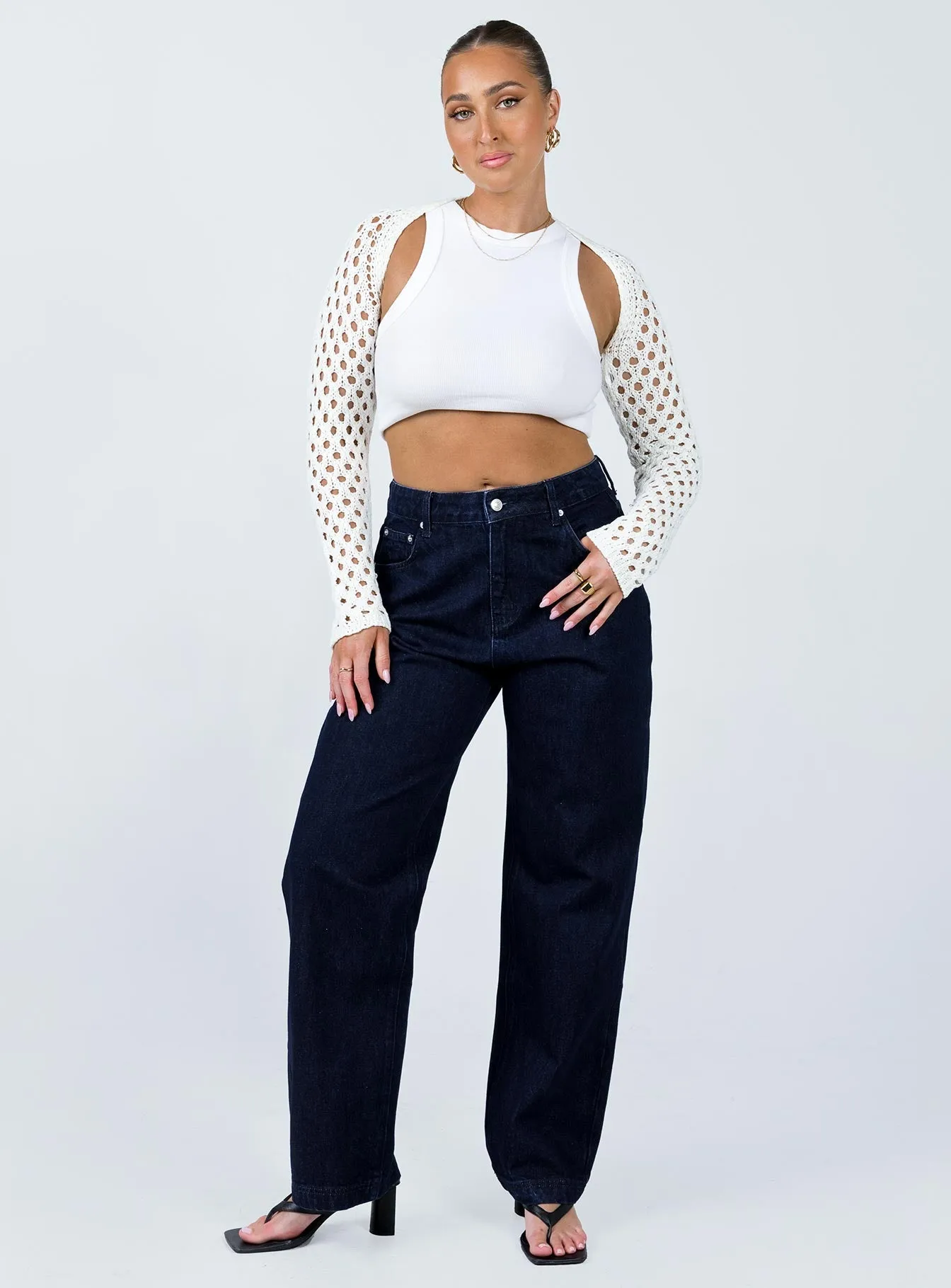 Drago Slouch Jeans Indigo Stretch Fabric