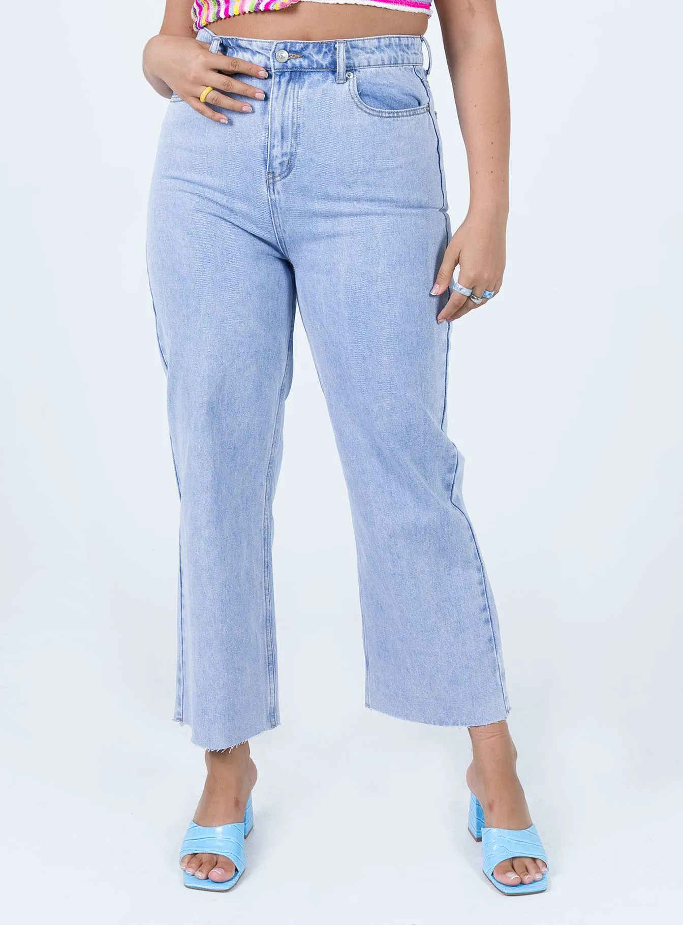 Versatile Outfit Tokoyo Dreaming Straight Leg Denim Jeans
