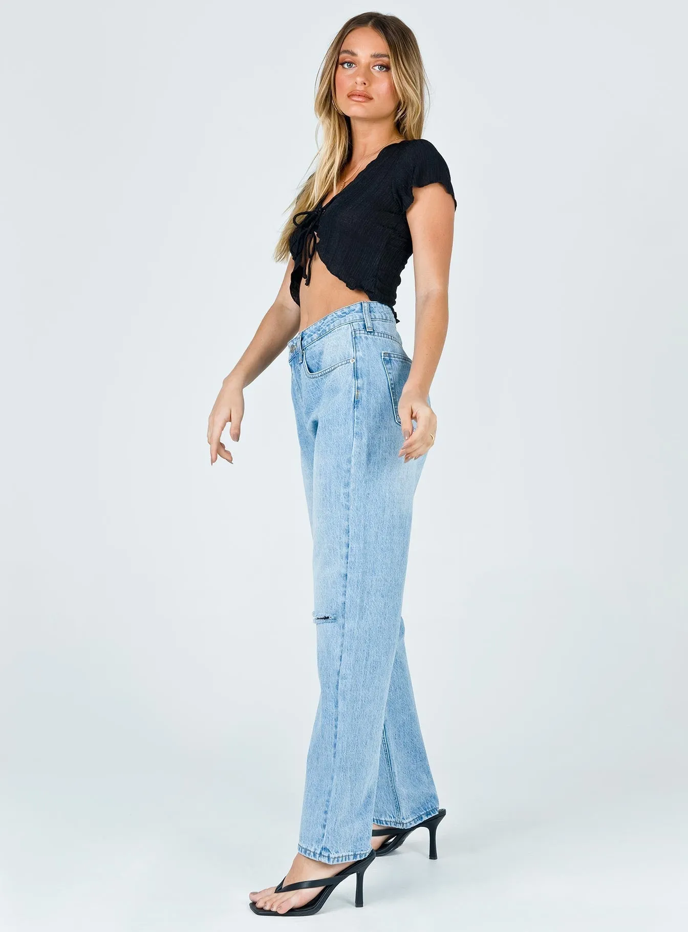 Fairmount Straight Leg Jean Light Wash Denim Go Everywhere All Day Comfort Design