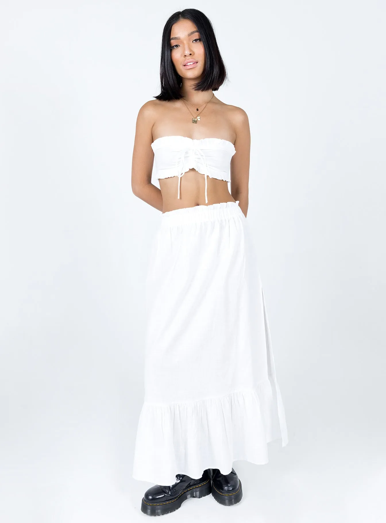 Bold Patterns Oliver Maxi Set White