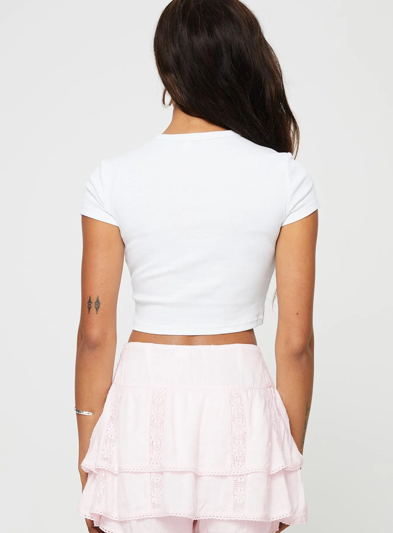 City Smart Drummers Baby Tee White
