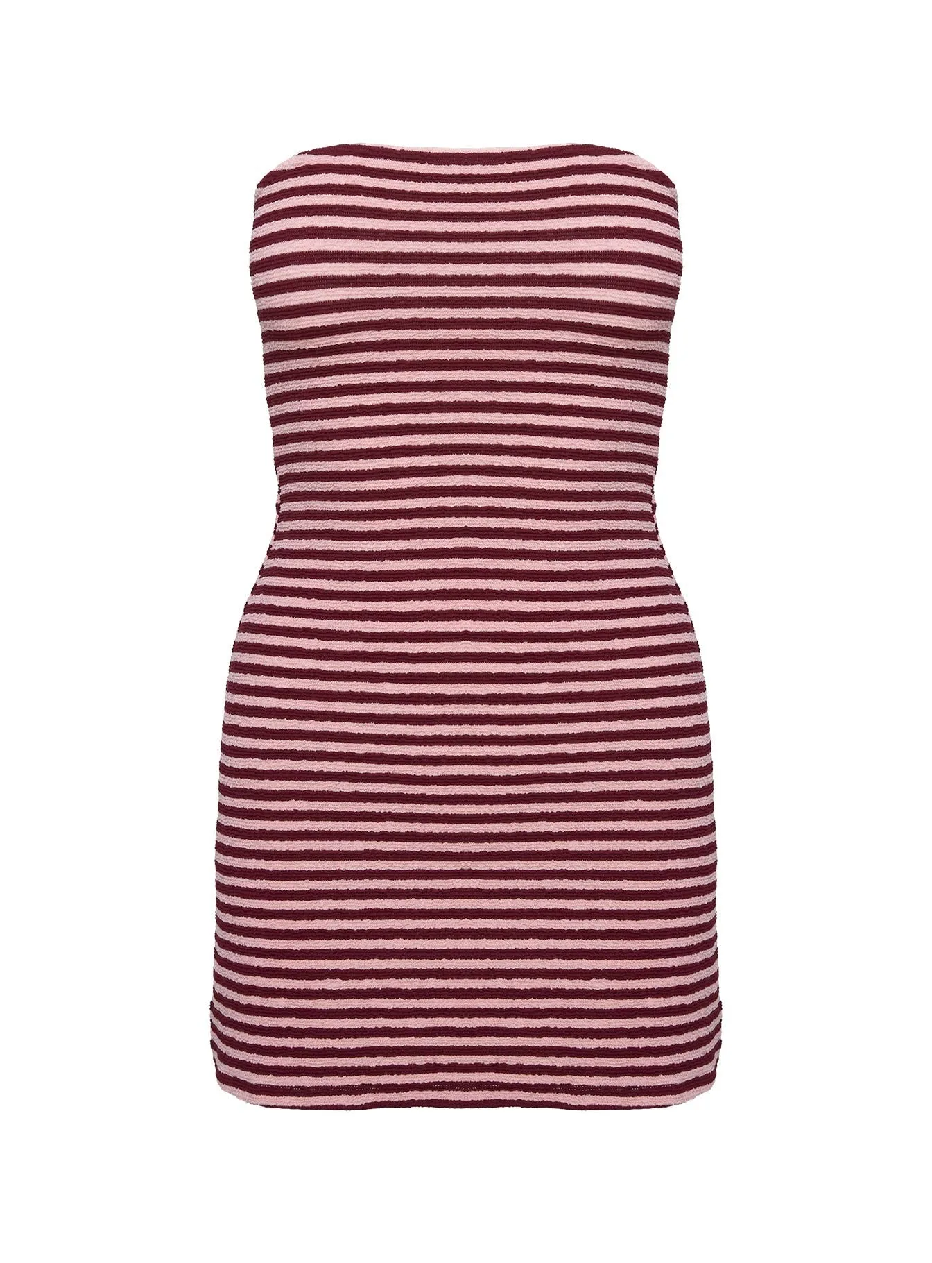 Shift Style Love Empire Mini Dress Pink / Red
